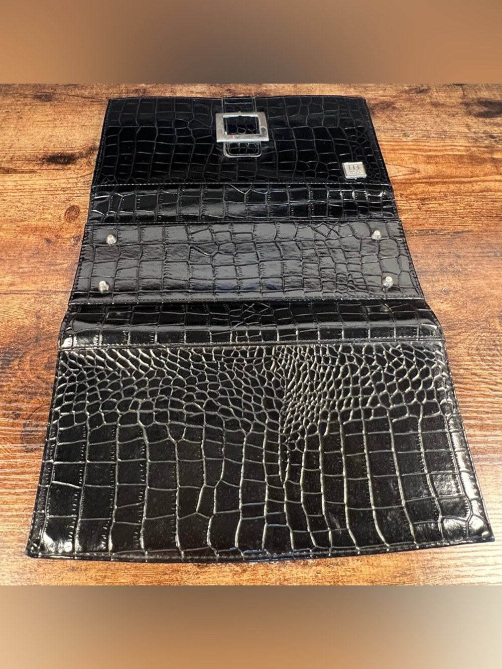 Miche Classic Shell Ellie Black Croc Interchangeable SHELL‎ ONLY NO BASE BAG